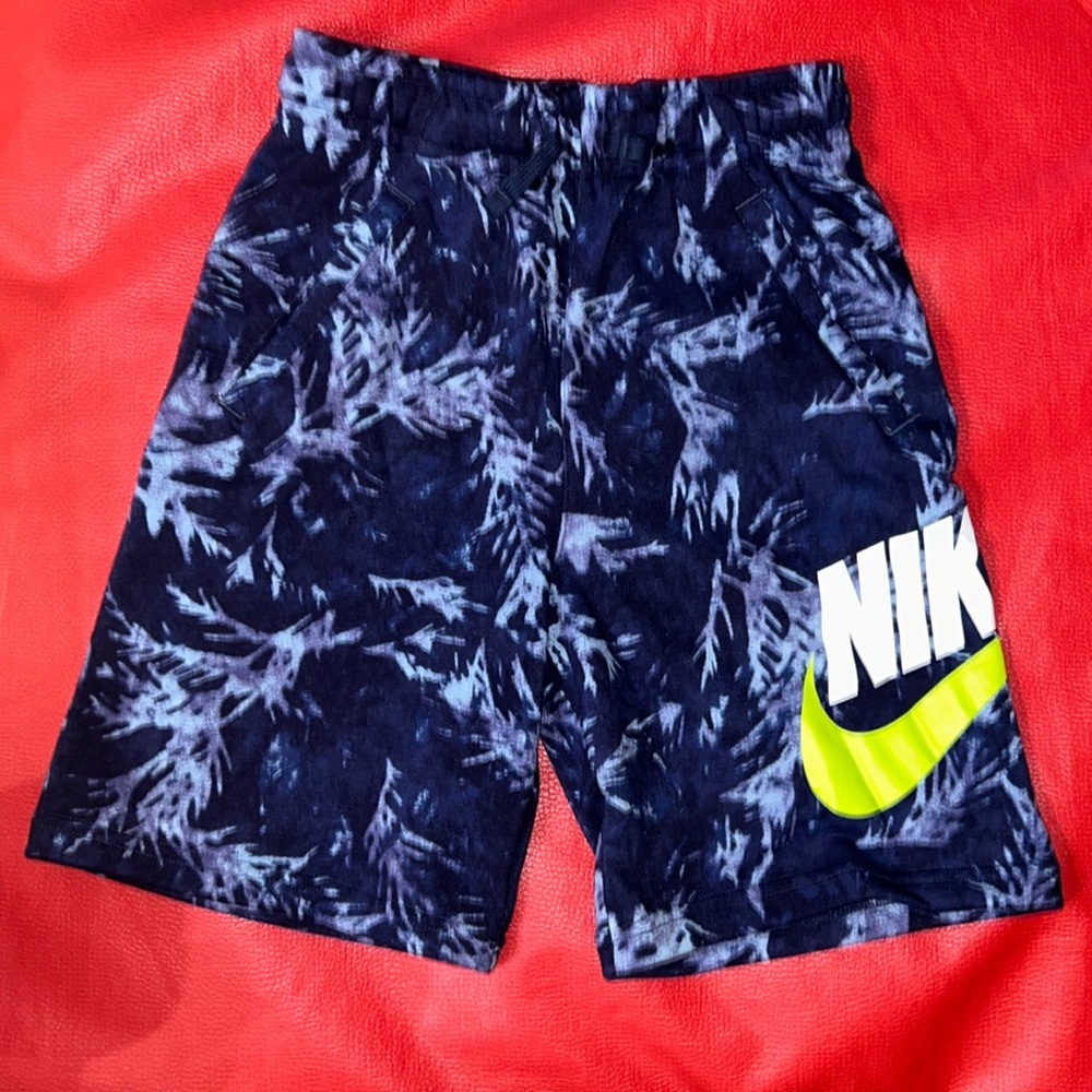 Nike Boys’ Sportswear Printed French Terry Shorts